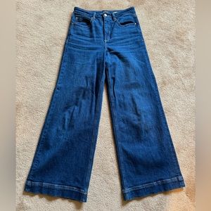 Anthropology High Waisted flare jeans W’s 28